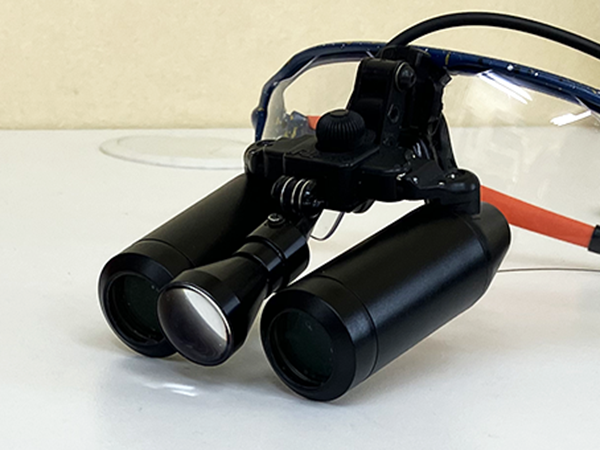 インターパーク（宇都宮・雀宮）の歯医者、こうだい歯科の拡大鏡